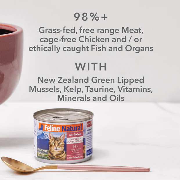 Feline Natural Chicken Feast Canned Wet Cat Food 170G - Image 6